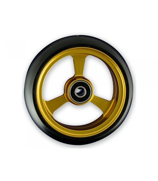 5 Inch Frogs Legs Aluminium Wheelchair Caster - Gold - DISCONTINUED